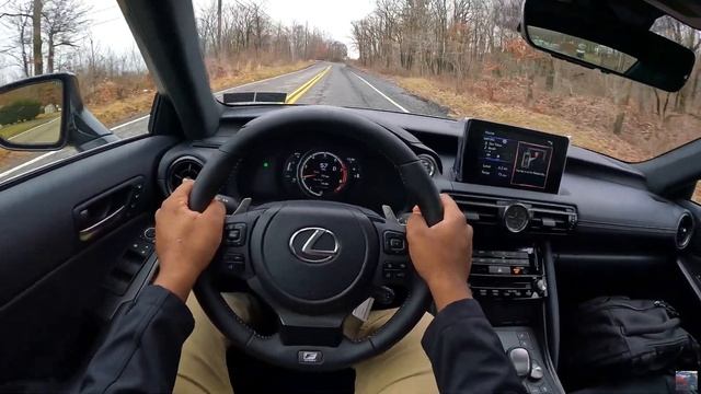 2024 Lexus IS 350 F Sport AWD - POV Test Drive