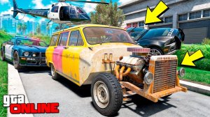 Хитрый вор обманул копов и угнал все тачки! Автоугонщики vs копы в ГТА 5 ОНЛАЙН