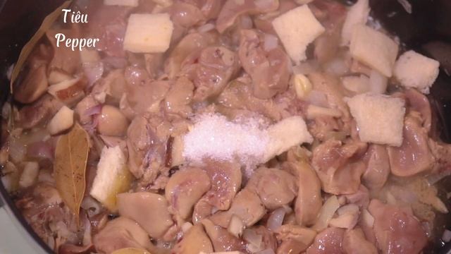Chicken liver pate and shiitake / Asian food смотреть онлайн