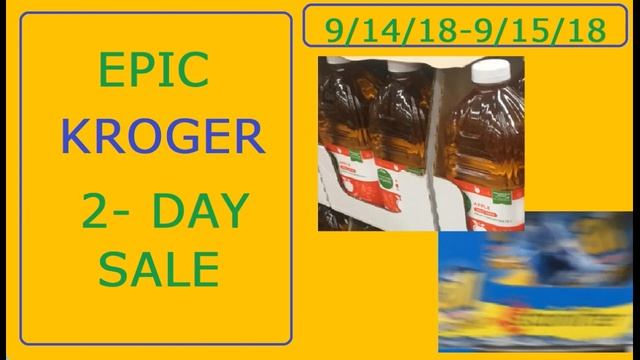 EPIC Kroger 2-Day Sale!!!- 9/14/18-9/15/18- CHEAP Detergent, Cereal, and MORE! смотреть онлайн