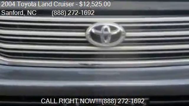 2004 Toyota Land Cruiser Base AWD 4dr SUV For Sale In Sanfor