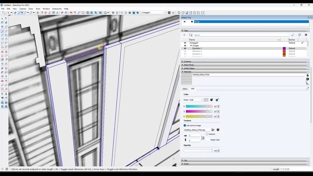 Modeling a DETAILED HOUSE in SketchUp! смотреть онлайн