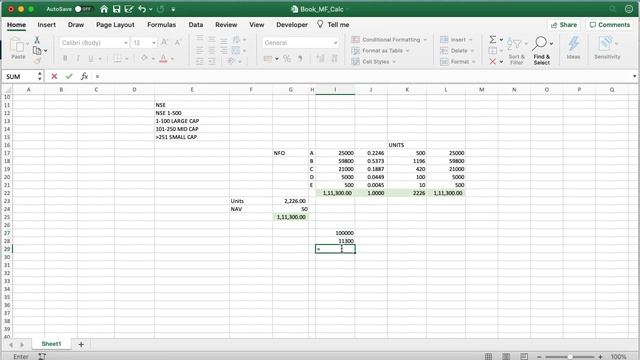 Introduction to the Mutual funds , Calculation of Units and NAV in Tamil смотреть онлайн