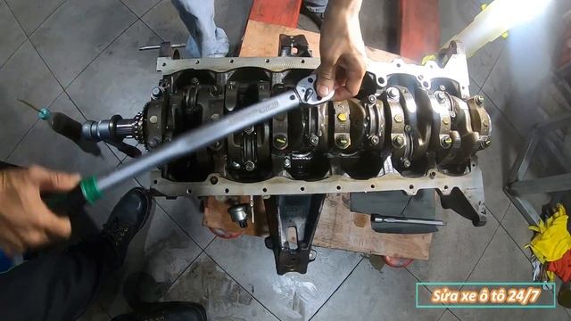 P4 | ĐẠI TU ĐỘNG CƠ TOYOTA LANDCRUISER 2006 - 1FZ-FE. смотреть онлайн