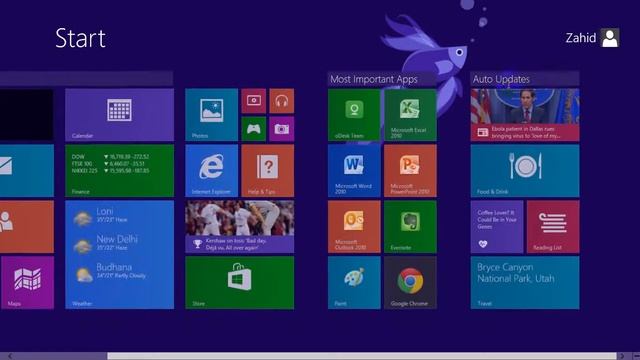 Navigation of the Start Menu in windows 8 1 смотреть онлайн