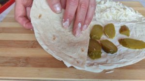 Вкуснейшая Тортилья с Курицей на завтрак всего за 5 минут! Легко Быстро и Вкусно!