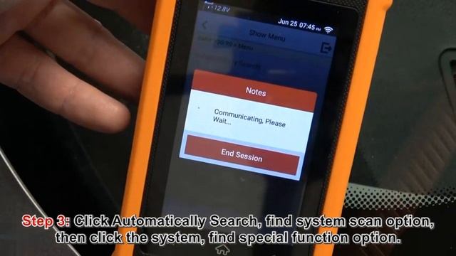 LAUNCH X431 Elite For GM|How To Reset A Free Special Function On Scanner?