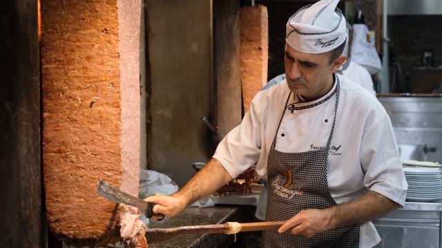 Turkey's Best Doner Kebab Restaurant! 1 Ton Of Doner Kebab!