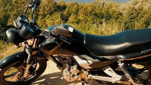 Regulmoto SK200-6 и правый берег Оки