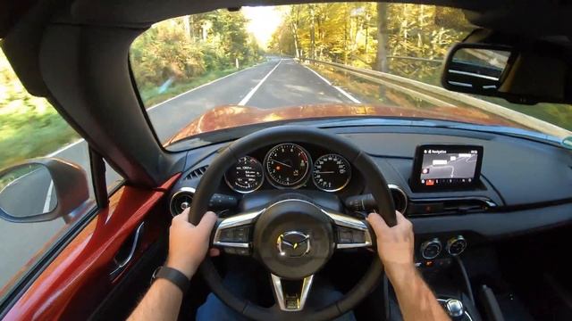 Mazda MX-5 RF (2018) | POV Country Road Drive смотреть онлайн