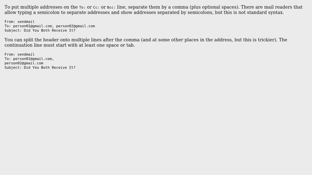 Unix & Linux: Sendmail To Multiple Users Without CC (2 Solutions!!) смотреть онлайн
