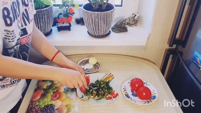 Закуска из помидор. Украсит любой стол!!!И быстро исчезнет! смотреть онлайн