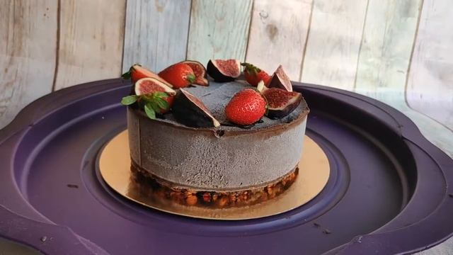 Украшение #веган тортика смотреть онлайн