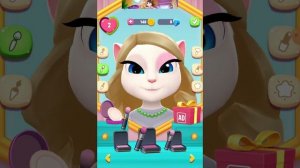 Моя говорящая кошечка Анжела 2 играем