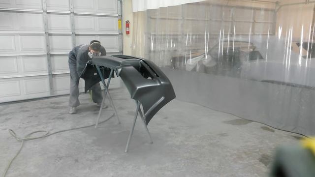 2011 TOYOTA 4Runner FRONT BUMPER REFINISHING SATA 4000 RP смотреть онлайн
