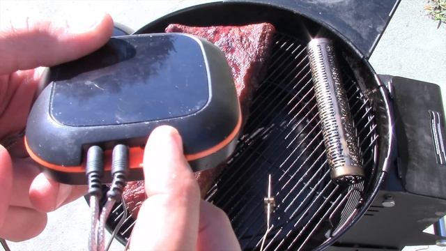 LOW N SLOW BRISKET ON THE WEBER KETTLE/SPIDER 22/HOW TO MAKE A PERFECT SELECT BRISKET смотреть онлайн