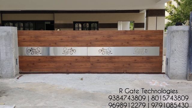 Automatic Gate in Erode | Remote Control Gate | Gate Design Ideas | 4K | HD | R Gate Technologies® смотреть онлайн