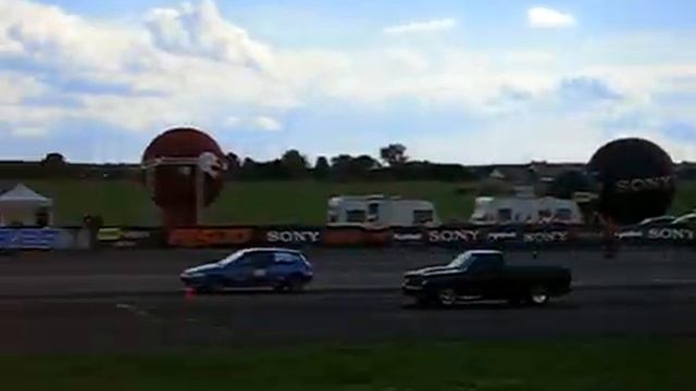Honda Civic K20 280 HP Vs Gmc Syclone 900 HP смотреть онлайн