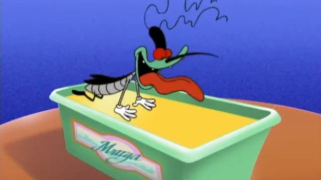 Огги и Тараканы мультик-Картофель фри- Oggy And The Cockroaches 2 серия