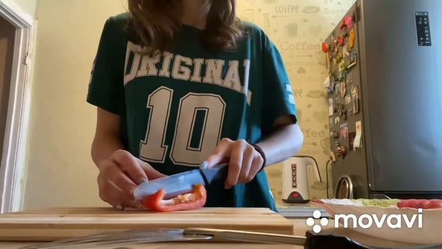 Cooking с Настей✌️🙂 Пицца на тортилье. смотреть онлайн