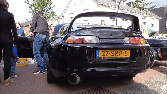 Toyota Supra 3.0i Twin Turbo Exhaust Sound смотреть онлайн