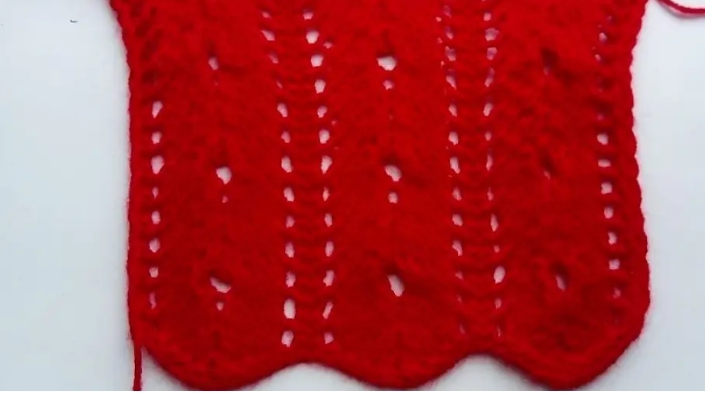 Ажурный узор с рельефным краем №6 смотреть онлайн