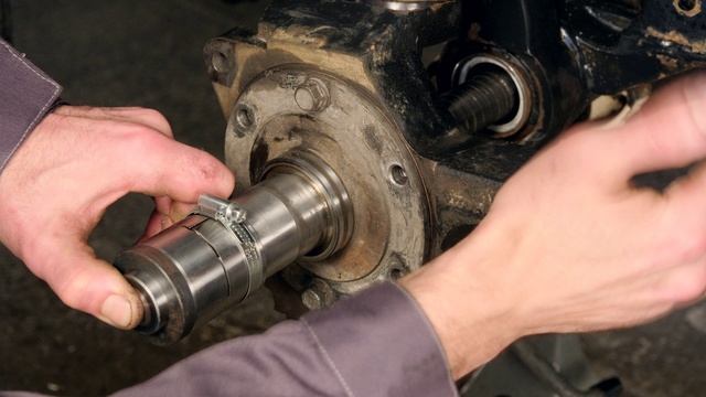 Центрация поворотного кулака открытого типа мостов УАЗ смотреть онлайн