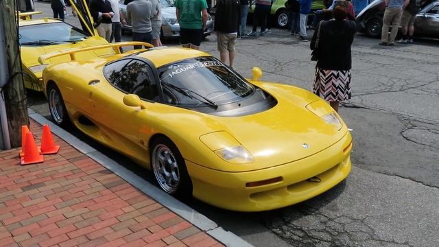 Jaguar XJR-15 at Caffeine and Carburetors смотреть онлайн