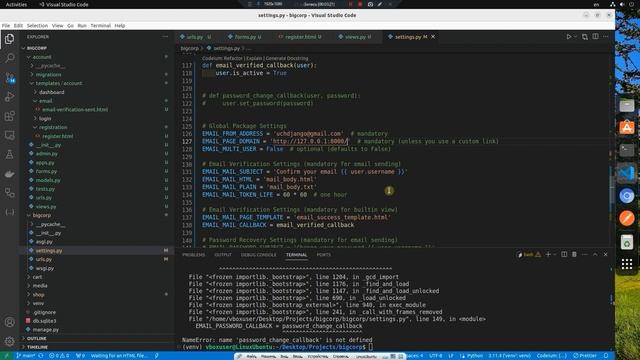 User, Email | 3 серия | Продвинутый курс Django Developer смотреть онлайн