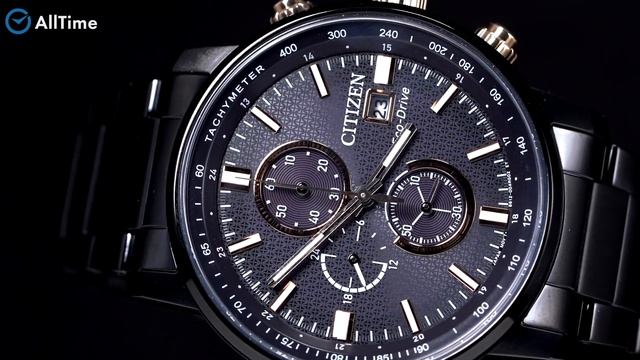 Обзор часов Citizen CA0846-81E с хронографом. Японские наручные часы. AllTime смотреть онлайн