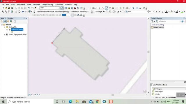 how to calculate area of shapefile in arcgis смотреть онлайн
