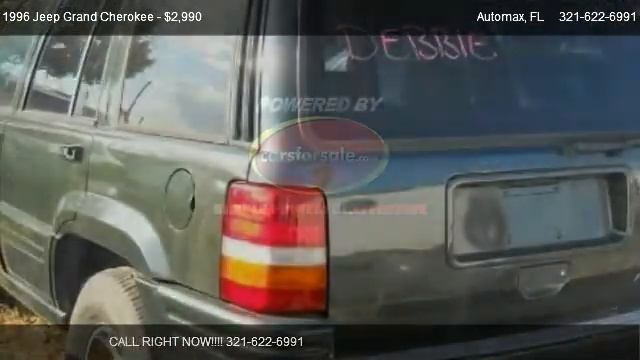 1996 Jeep Grand Cherokee Limited Sport Utility 4D - for sale in Melbourne, FL 32935 смотреть онлайн