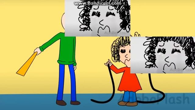 (The Kantapapa Ultimate Veg) BALDI'S BASICS ANIMATION - LESSON #14 Sparta Remix