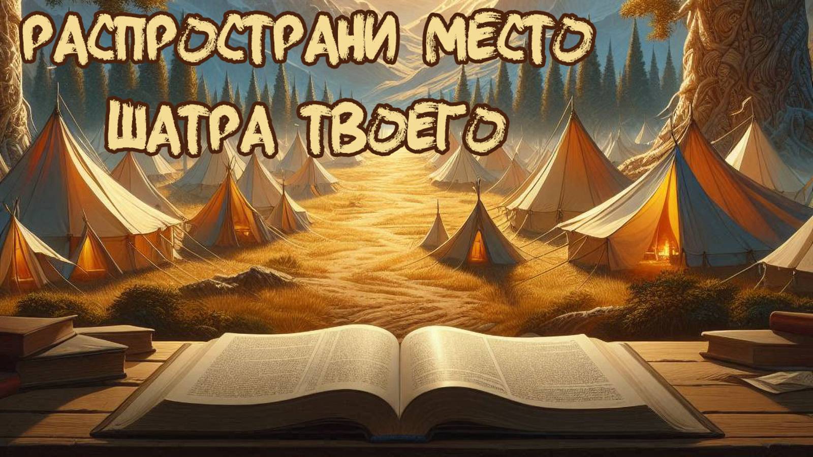 Распространи место шатра твоего \\ Константин Блинов смотреть онлайн
