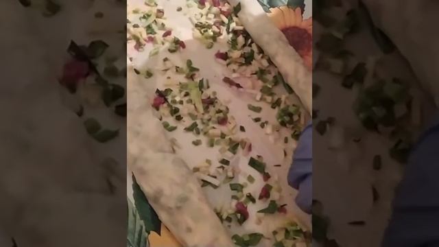 Ханум с зеленью, как же это вкусно 🤤😋👍 смотреть онлайн