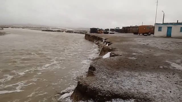 Жарма ауданы Капанбулак ауылы 11.03.2018. Су таскыны. смотреть онлайн