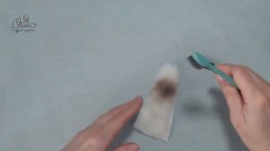 Тонировка реалистичной игрушки сухой пастелью