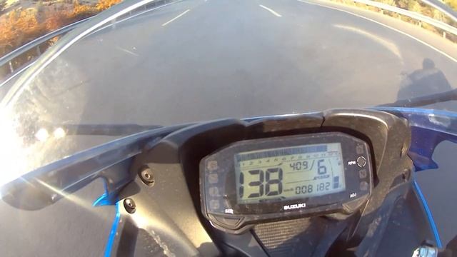Suzuki GSXR-125 Top Speed 139 KM/H смотреть онлайн