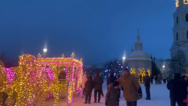 Дивеево на Рождество, это просто сказка! смотреть онлайн