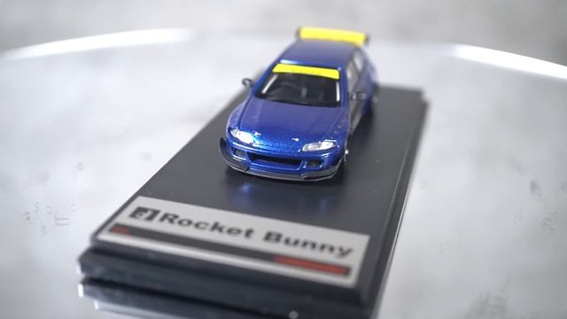 One Model Honda Civic EG6 Pandem Rocket Bunny Blue Carbon