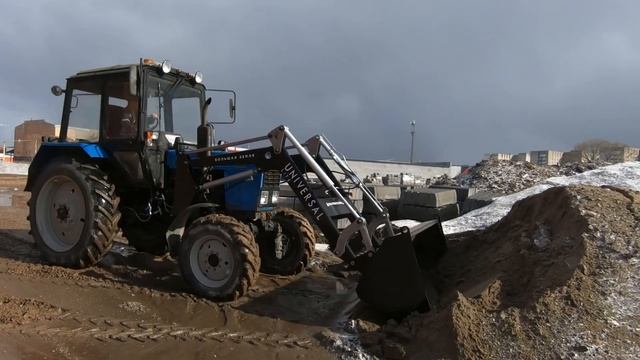 NEW! Погрузчик на МТЗ Универсал LITE, г/п 800 кг смотреть онлайн