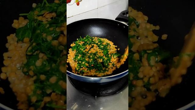 Methi Masoor Dal Recipe | Methi ki bhaji Sabzi Recipe #shorts #methi смотреть онлайн