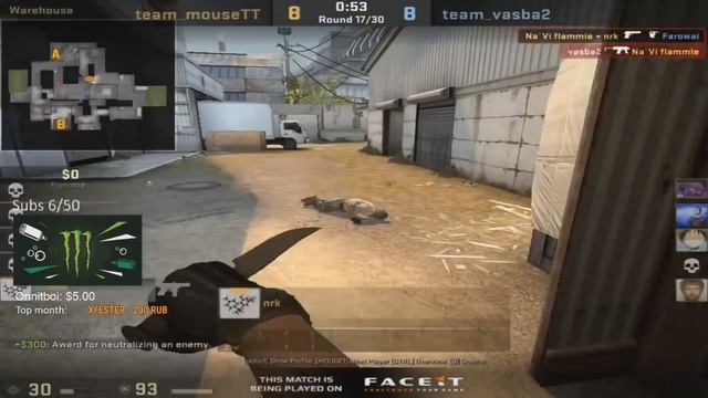 🔴FLAMIE ТАЩИТ; ИГРАЕТ ВМЕСТЕ с MOUSETT на FACEIT смотреть онлайн