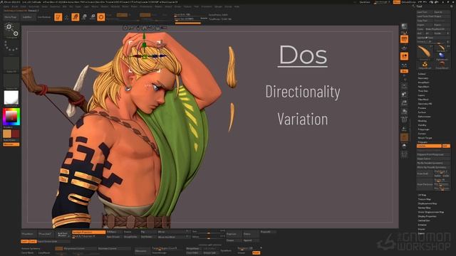 03. Dos and Donts for Hair Sculpting смотреть онлайн