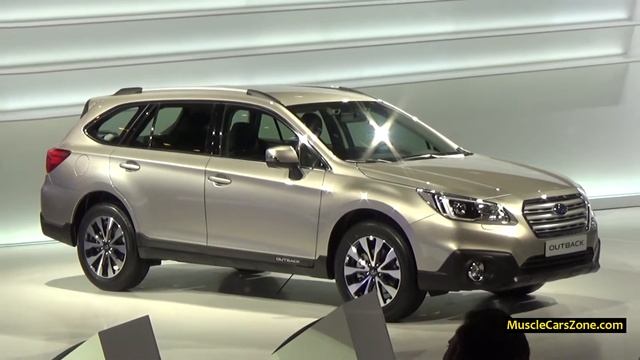 2015 Subaru Outback 2015 Geneva Motor Show смотреть онлайн