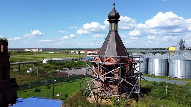 Храм во имя Святителей Кирилла и Афанасия Александрийских (с. Страшевичи, Брянская область) смотреть онлайн