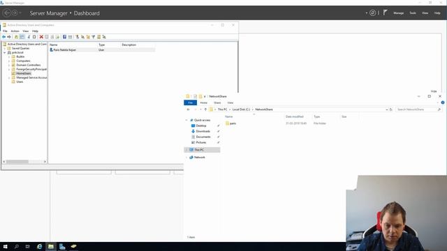How to secure domain users home folder for orther users - windows server 2019 - active directory смотреть онлайн