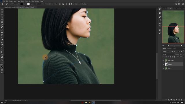 Cara Membuat Siluet Wajah dengan Pentool di Adobe Photoshop CC 2022 смотреть онлайн