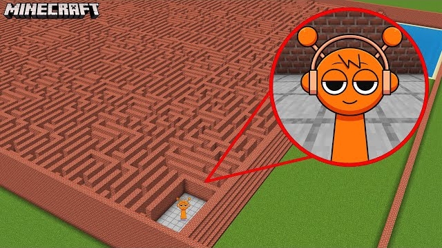 НОВЫЙ СПРУНКИ в Майнкрафт Oren в Maze Gmod Minecraft смотреть онлайн