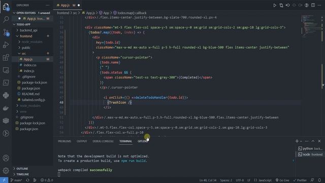 Django React todo-app для начинающих Полный курс 2023 + Деплой #reactjs #проект #django #js #python смотреть онлайн
